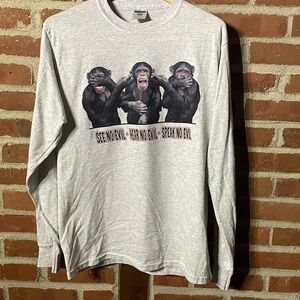 See no evil, hear no evil, speak no evil shirt